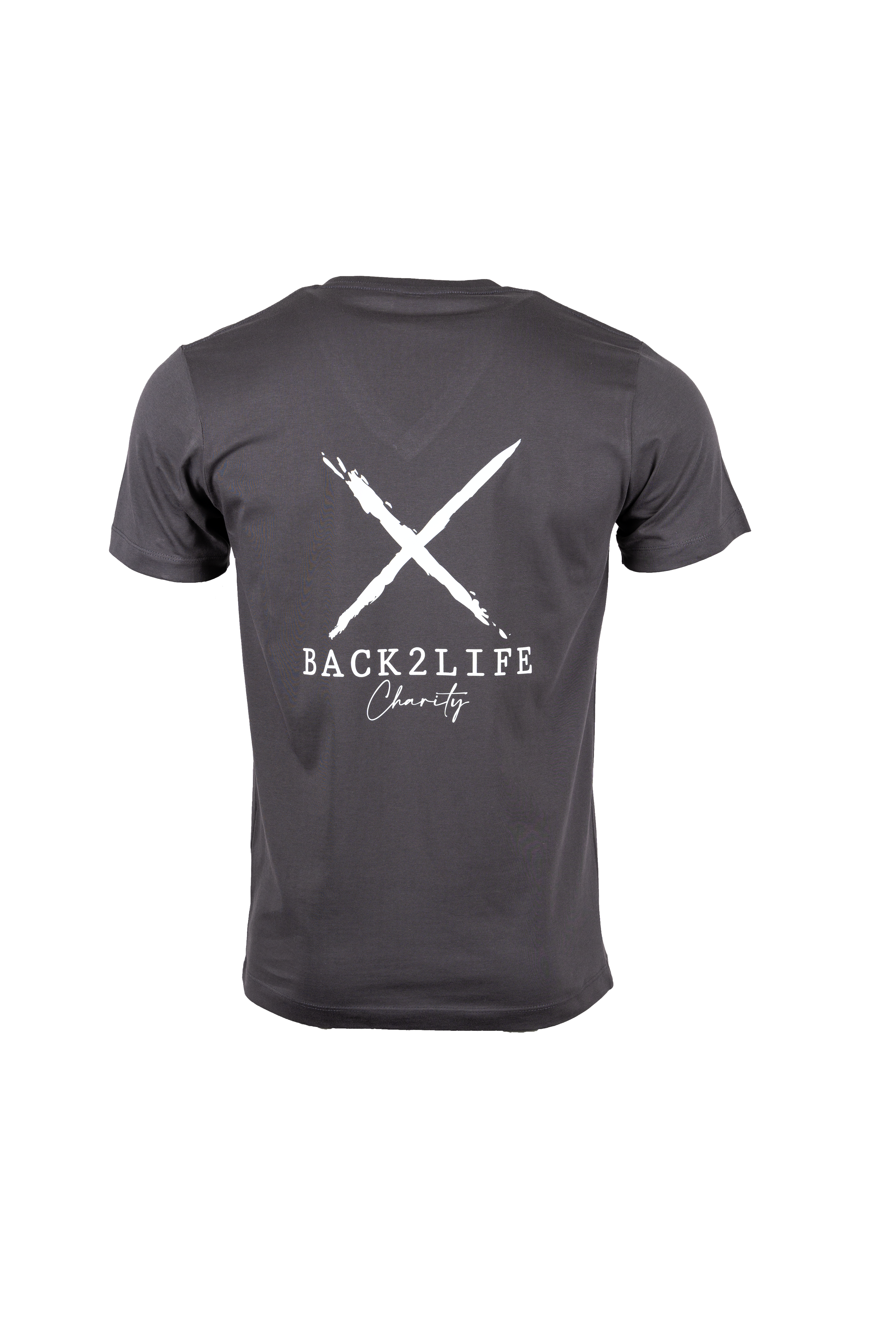 T-Shirt V-Ausschnitt "X" BACK