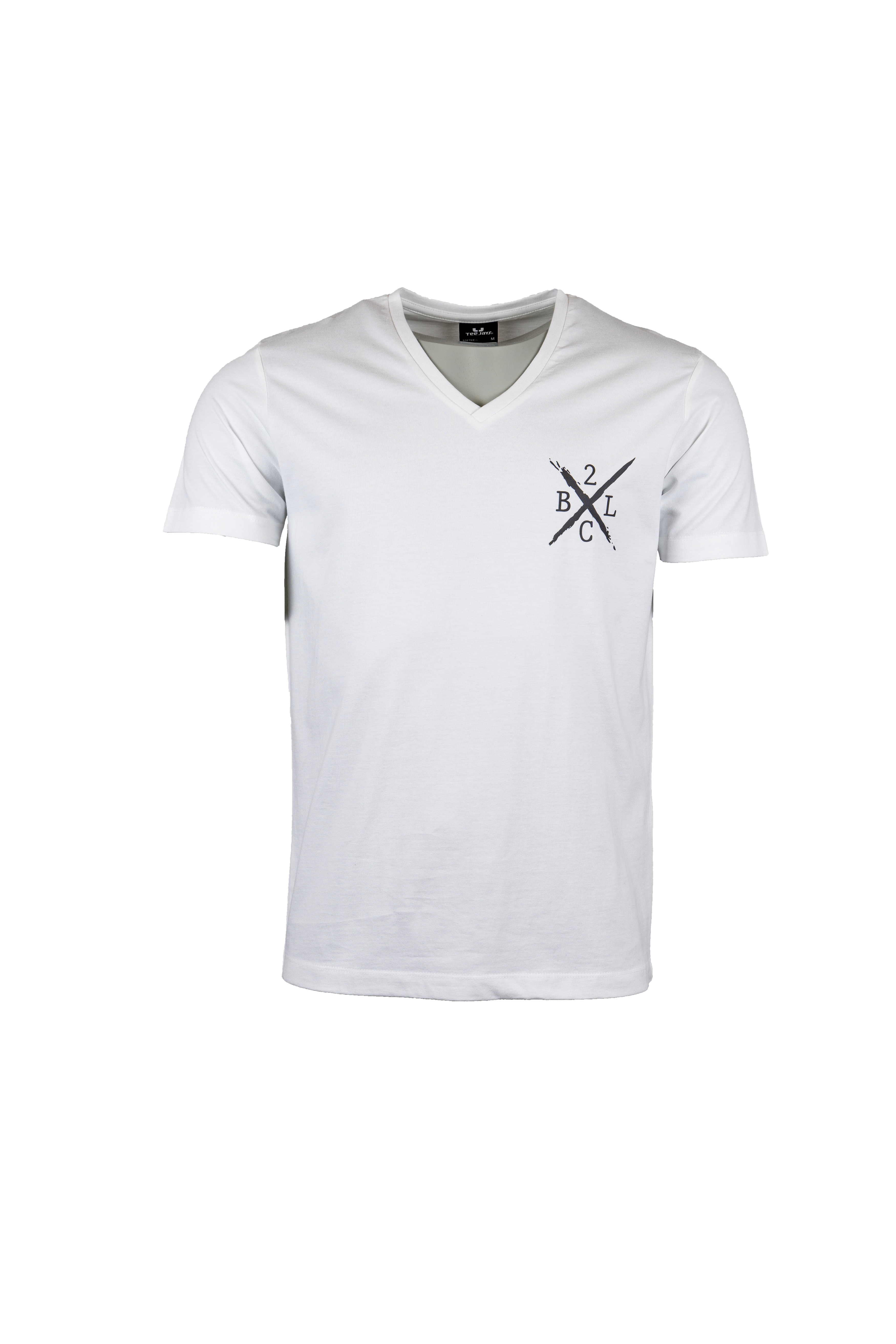 T-Shirt mit V-Ausschnitt B2LC "X" CHEST