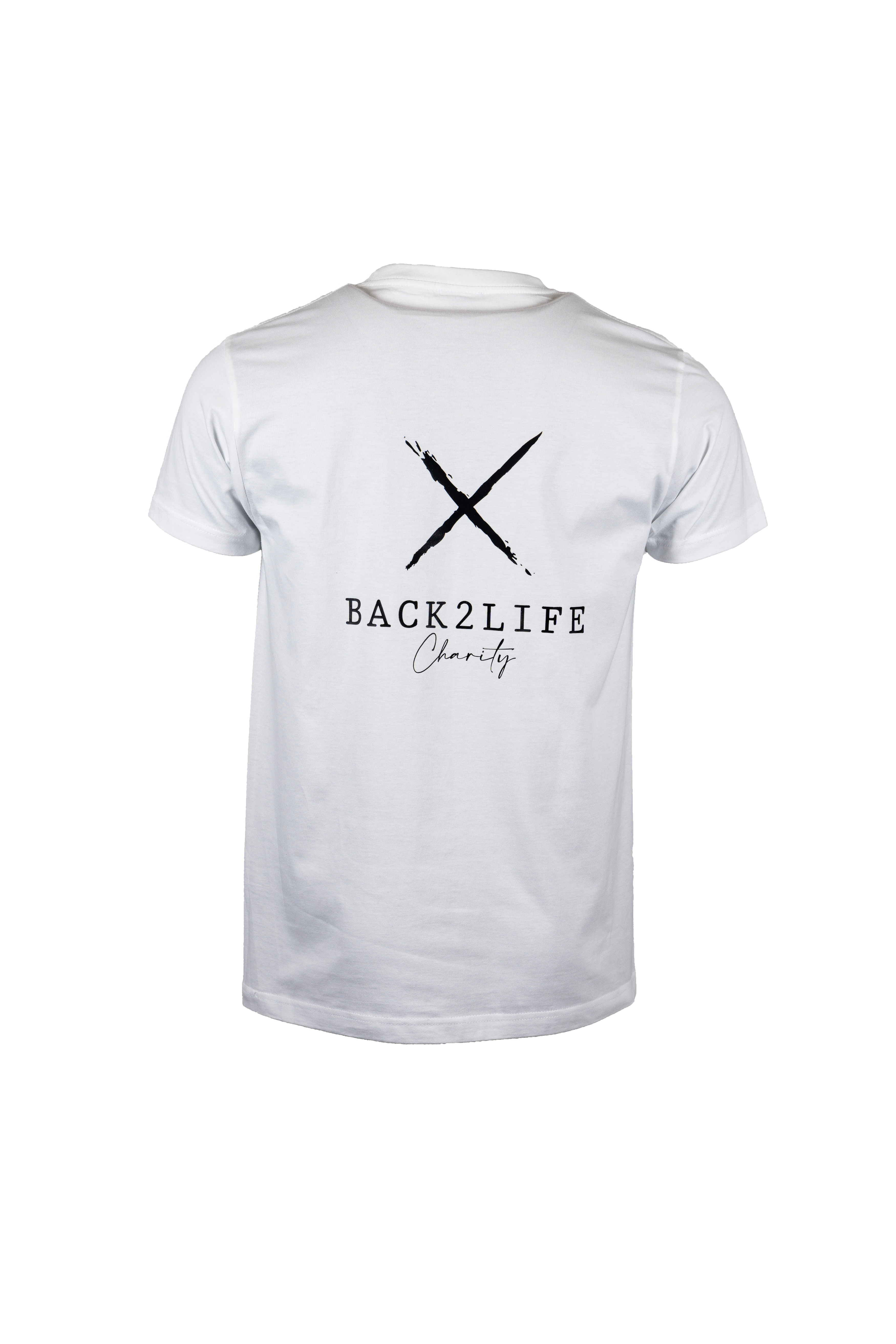T-Shirt V-Ausschnitt "X" BACK